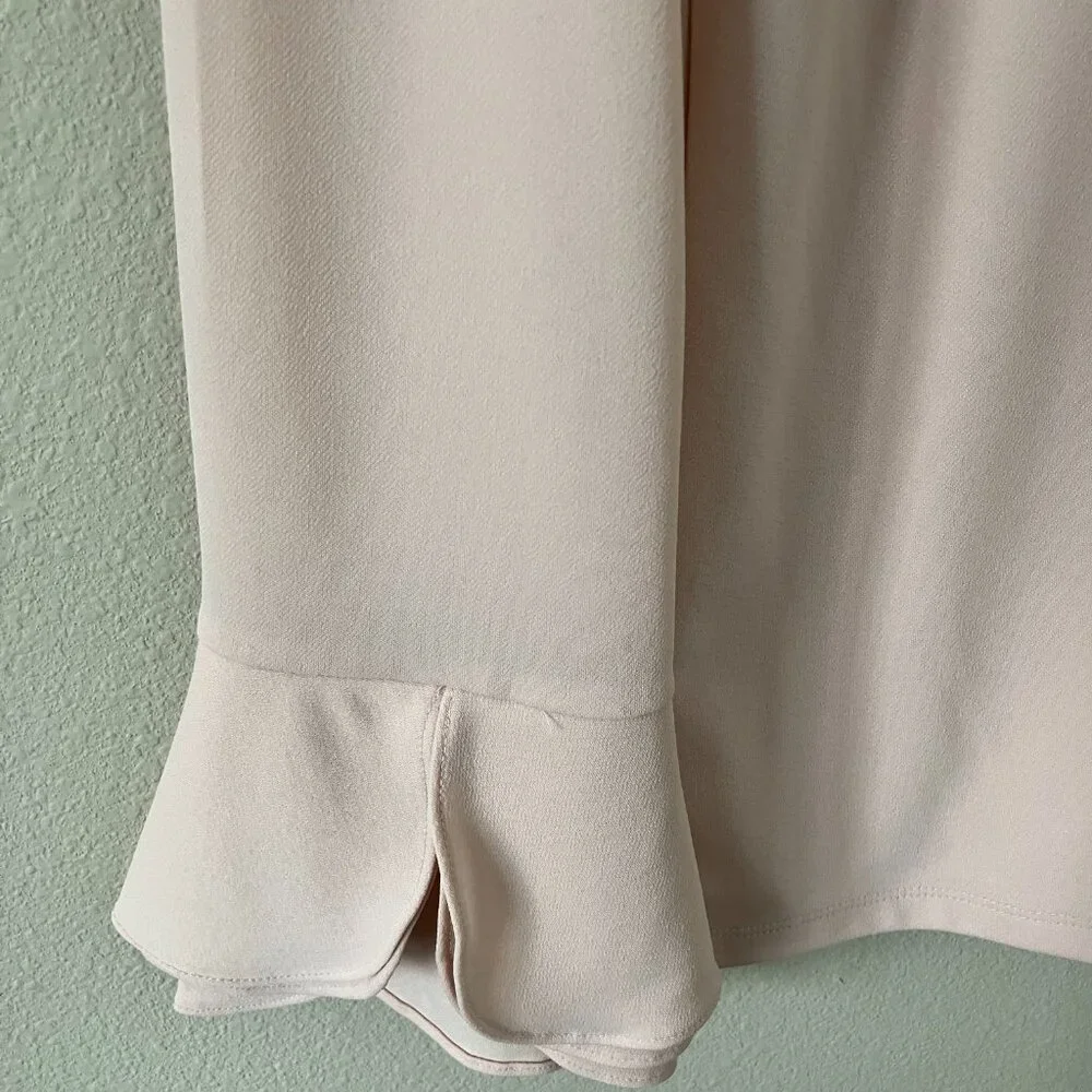 Calvin Klein medium long-sleeved blush blouse - Picture 3 of 6